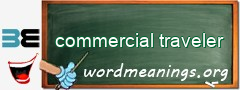 WordMeaning blackboard for commercial traveler